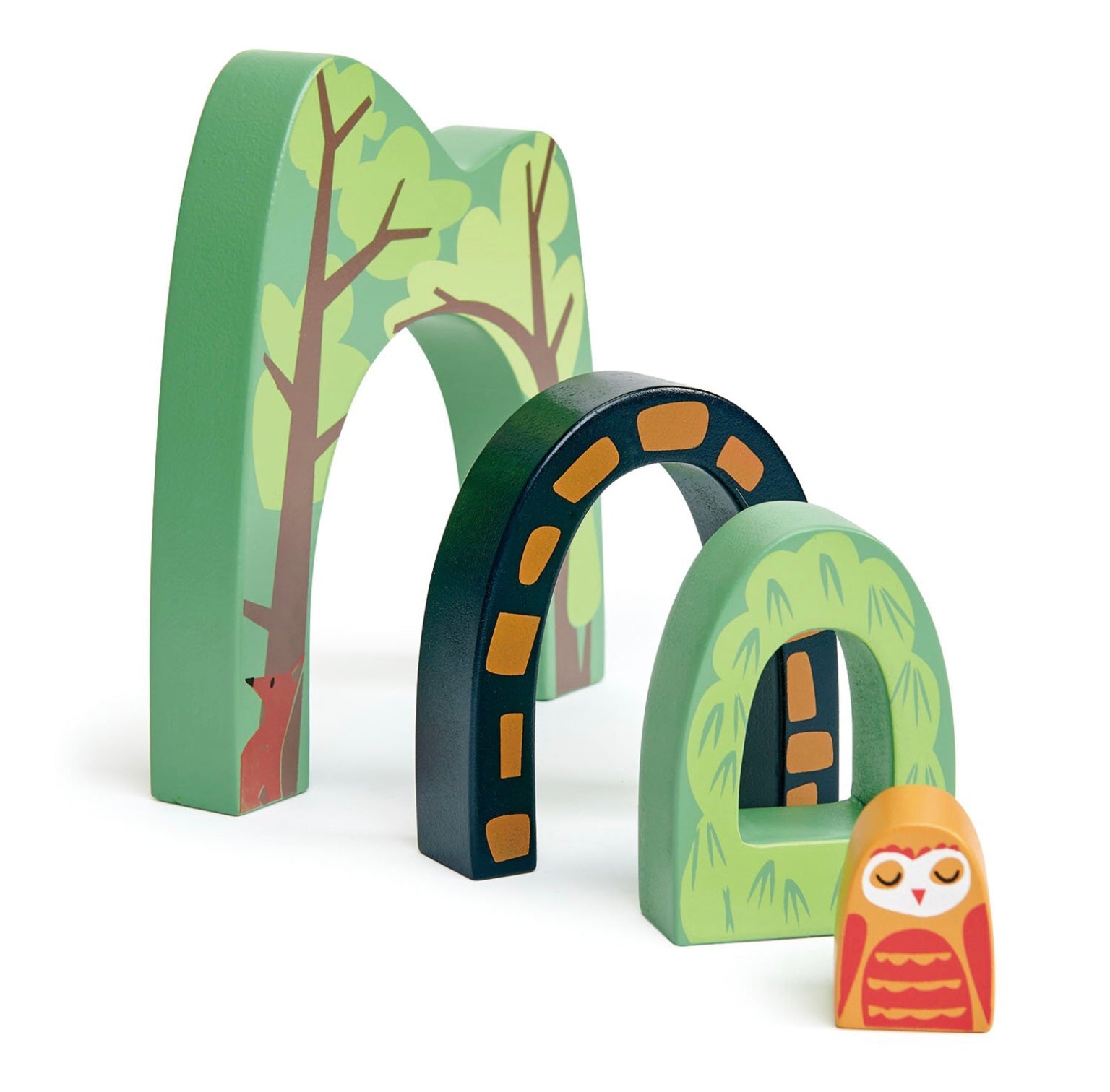 Tender Leaf  Toys Forest Tunnels Wooden Toy