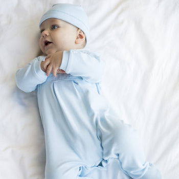 Emile et Rose Baby Malcolm Baby Boys Blue Babygrow & Hat