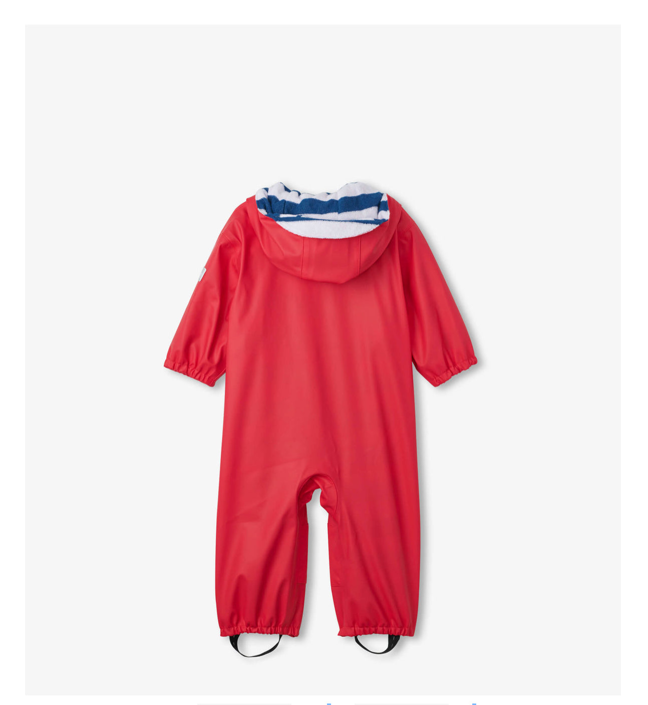 Hatley Red Terry Lined Baby Rain Bundler