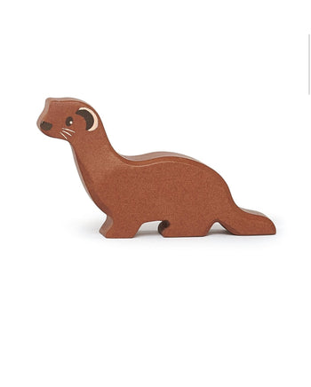 Tender Leaf Toys Woodland Animals Weasel  Wooden Toy