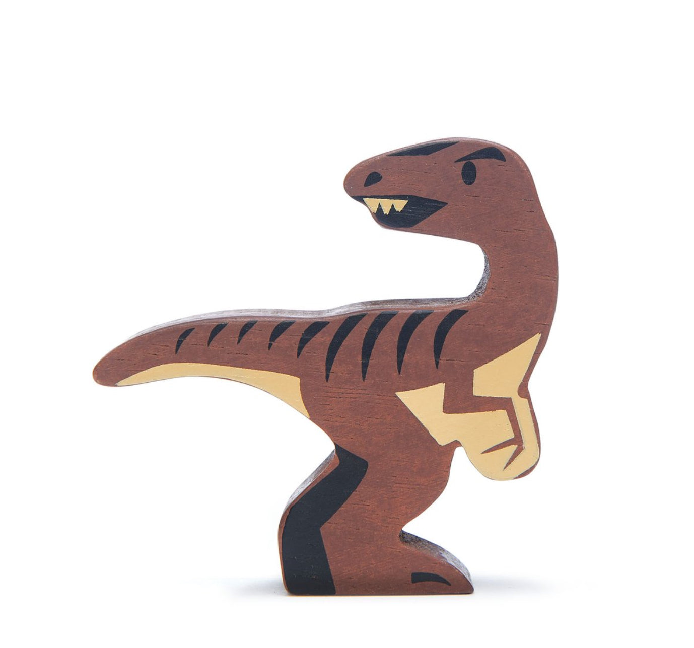 Tender leaf Toys Velociraptor Wooden Dinosaur Toy