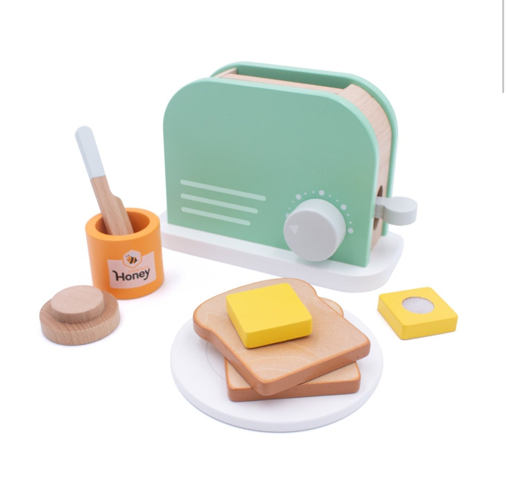 Jumini Wooden Play Toaster Set