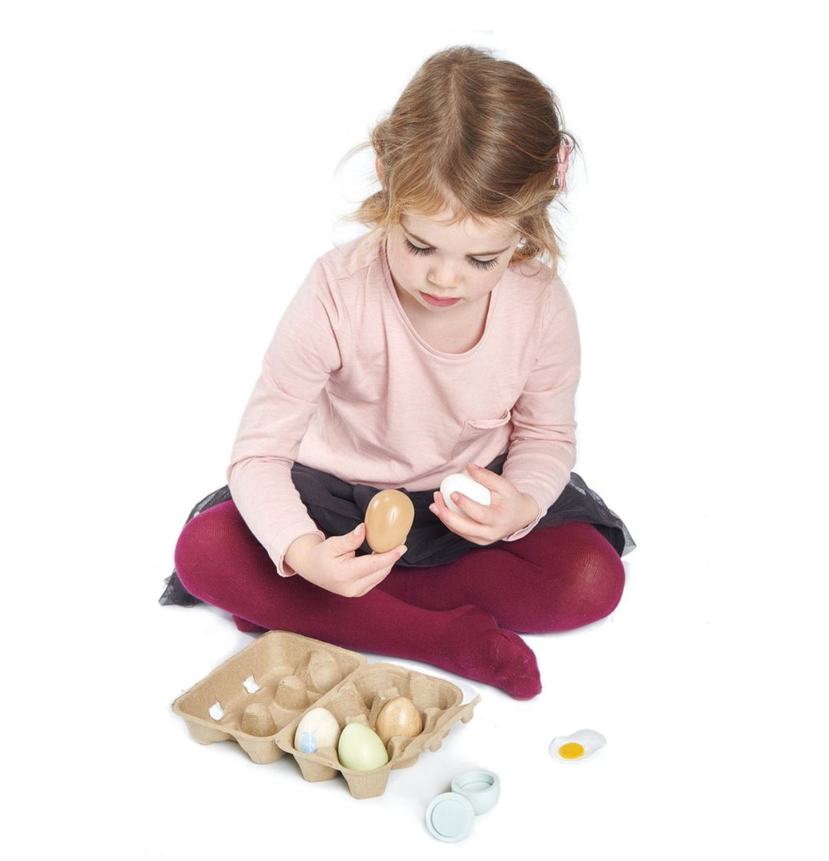 Tenderleaf Toys Wooden Eggs Toy