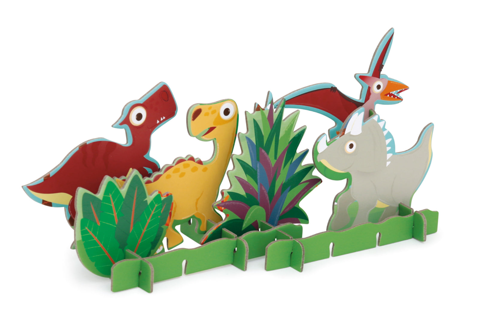 3D Dinosaur Play Puzzle (12 pces) from Scratch