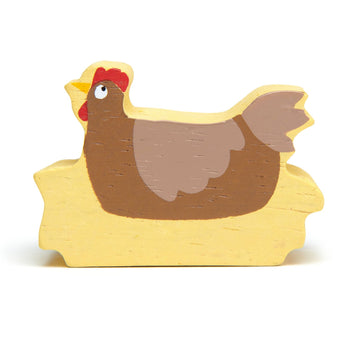 Tenderleaf Toys Farmyard Hen Wooden Toy