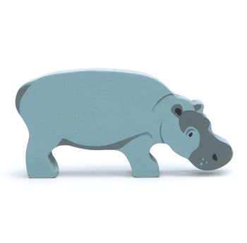 Tender Leaf Toys Safari Animals Hippopotamus  Wooden Toy