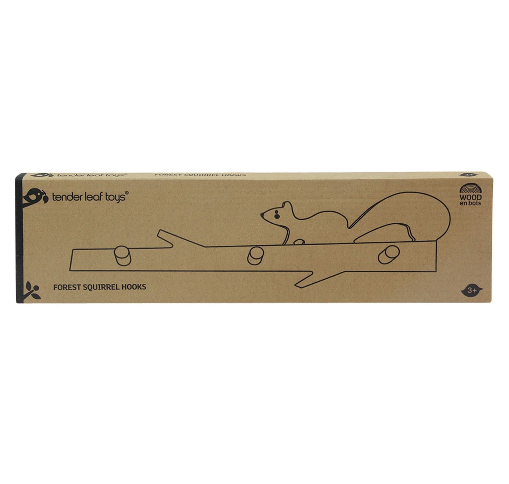 Tenderleaf Toys Forest Squirrel Wooden  Hooks