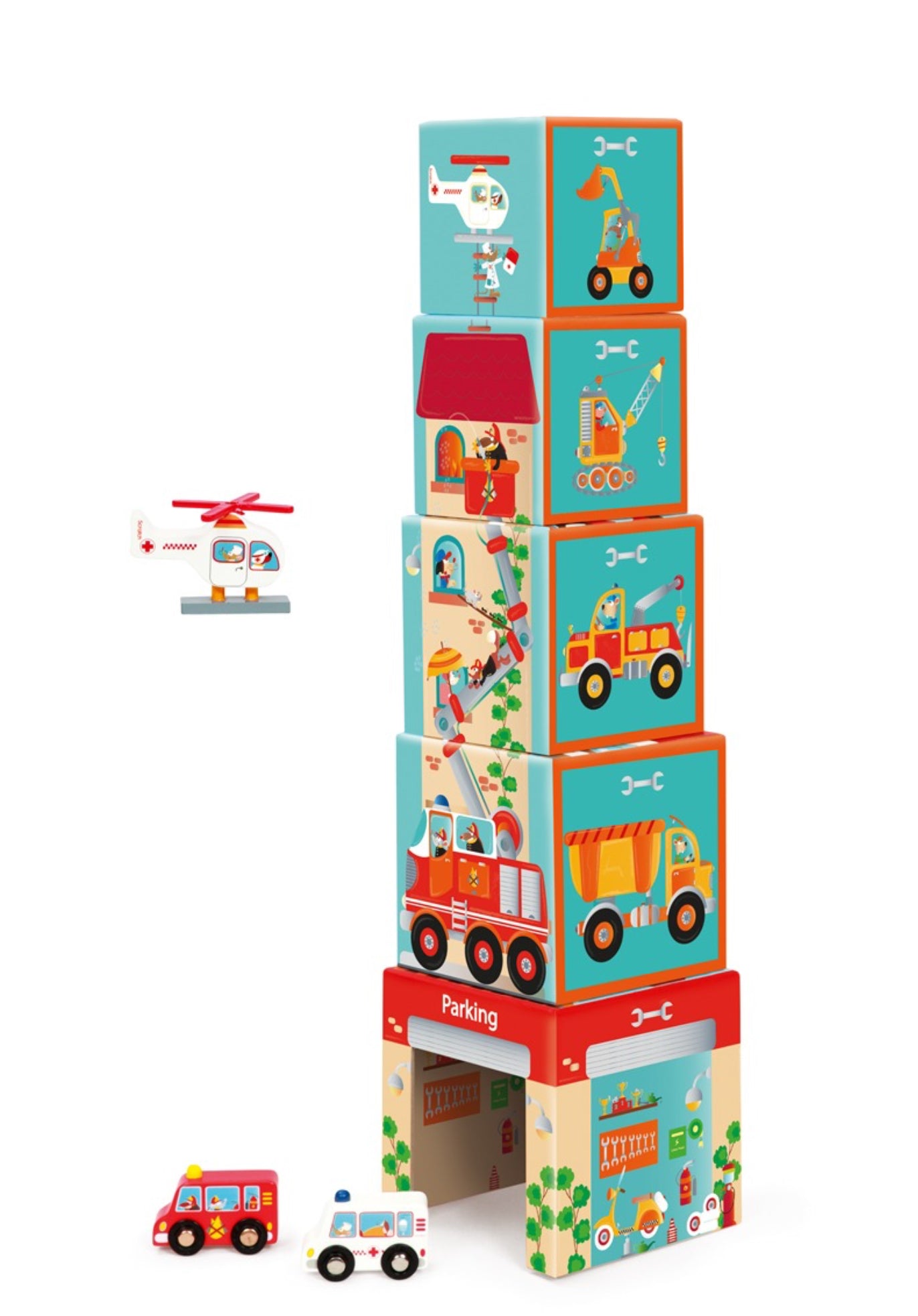 Build and Play: Stacking Tower – On The Road From Scratch