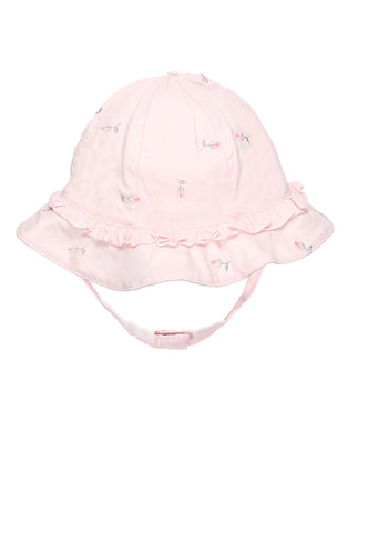 Emile et Rose Rosebud  Sun Hat With Chin Strap