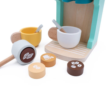 Jumini Wooden Play Coffee Machine Set