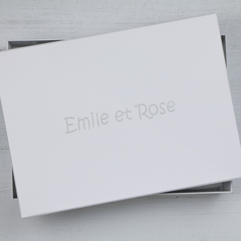 Emile et Rose White Unisex Baby Gift Set