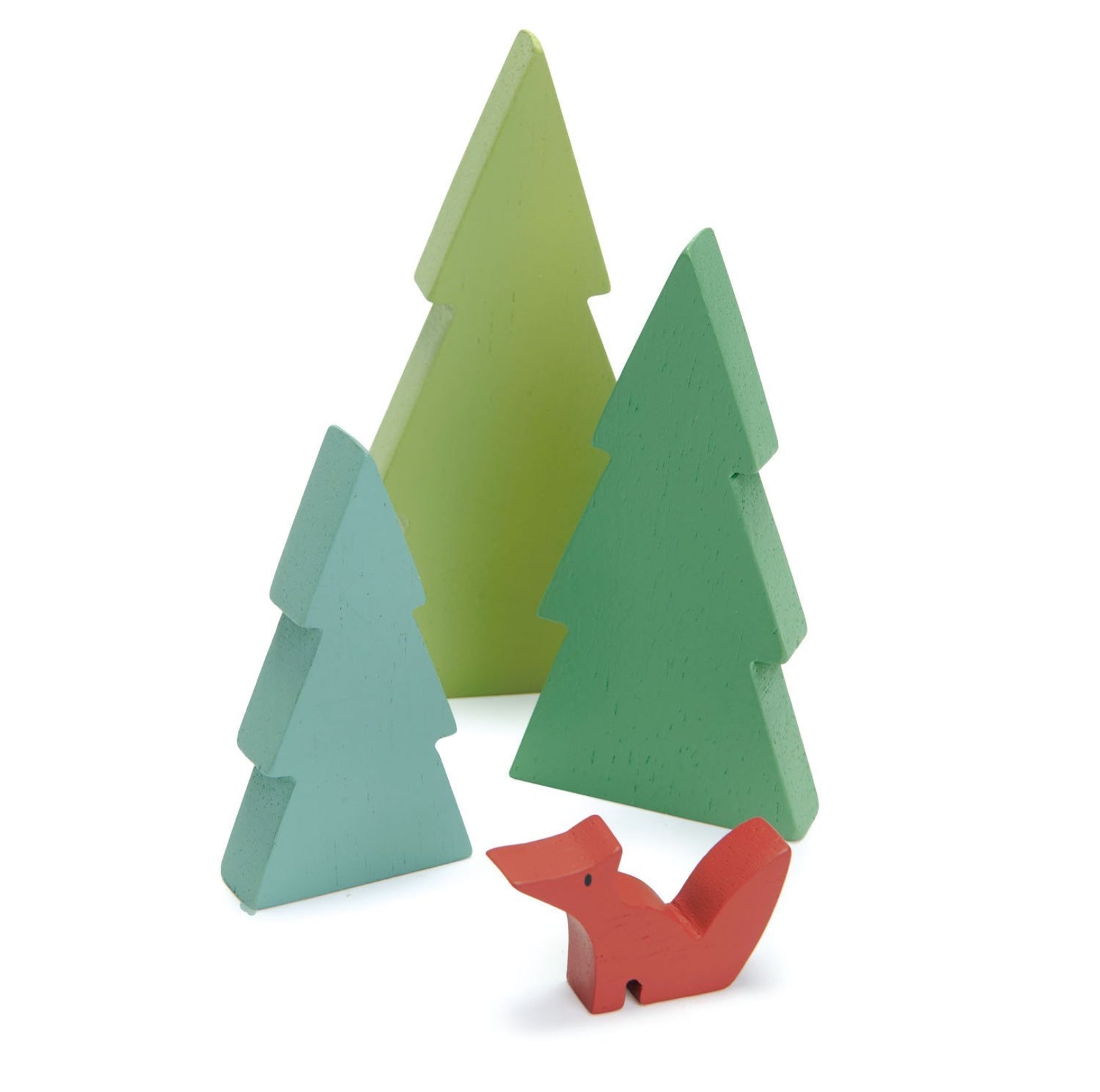 Tender Leaf  Toys Fir Tree Tops Wooden Toy