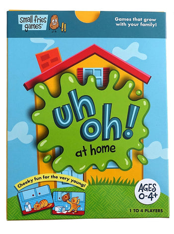 Uh Oh at Home Game 0-4 years+ From Small Fries