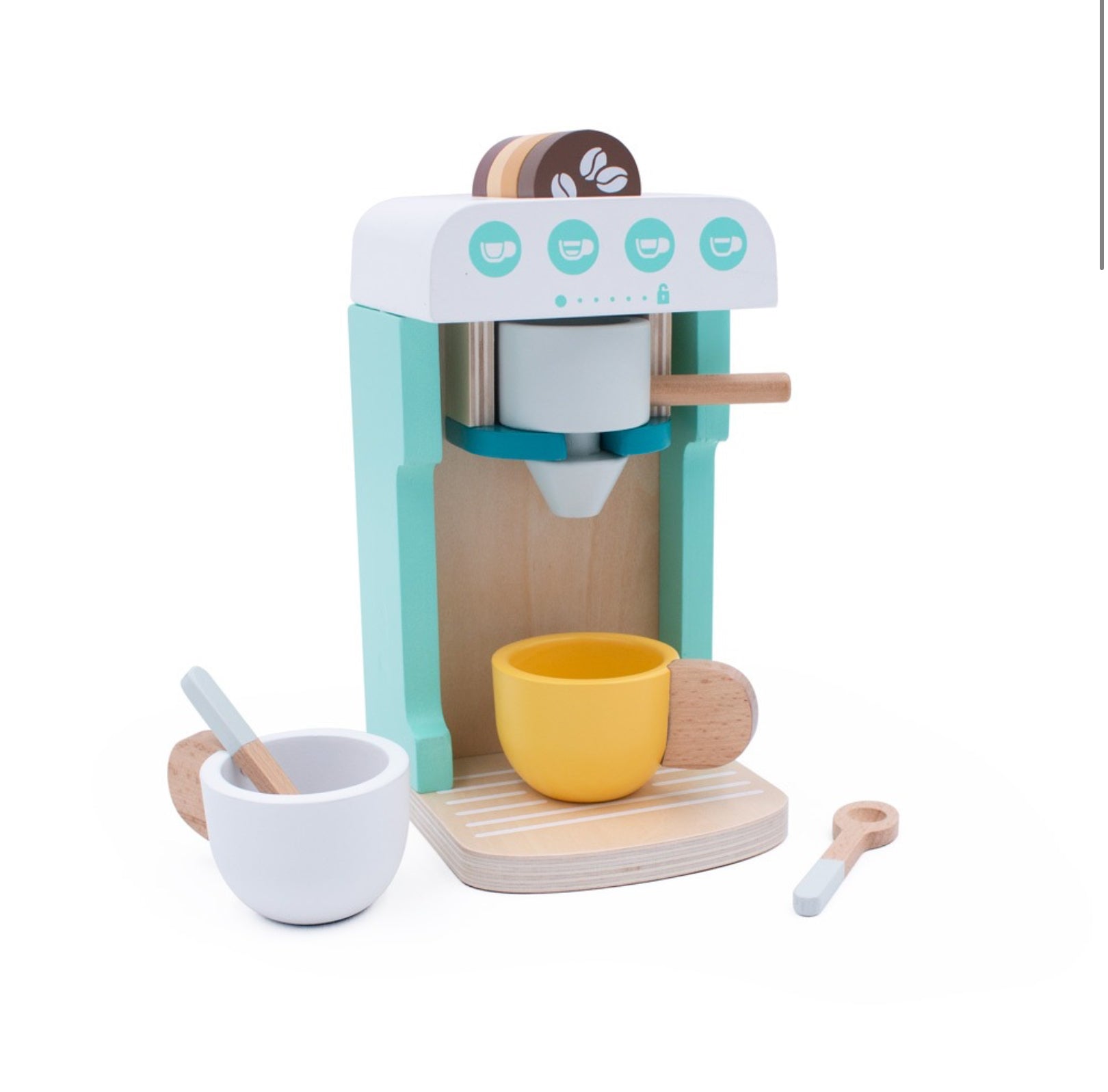 Jumini Wooden Play Coffee Machine Set