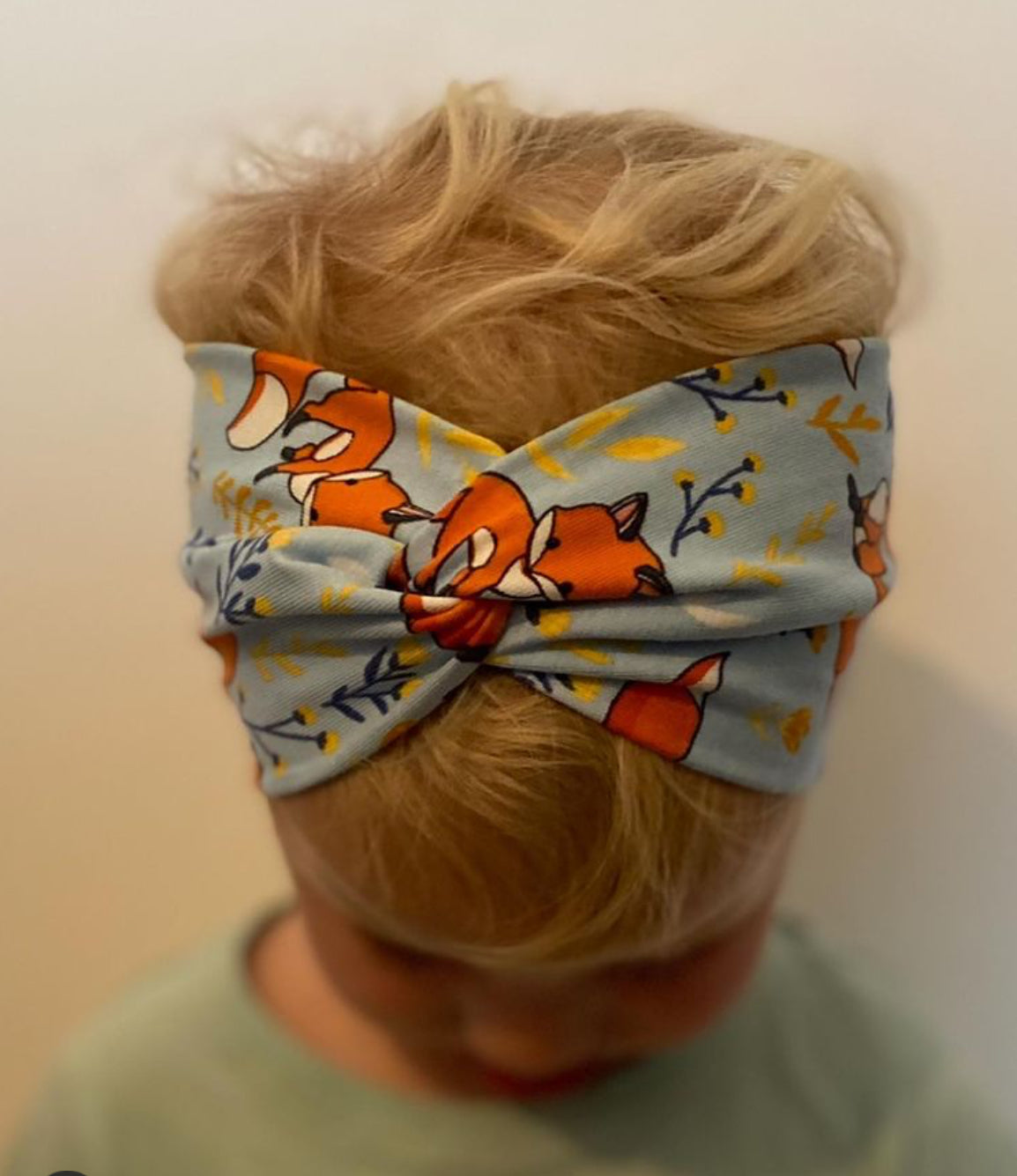 Headband Little Fox Print from Cup of Sew