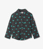 SALE Hatley Mini Bears Jersey Button-Down Shirt