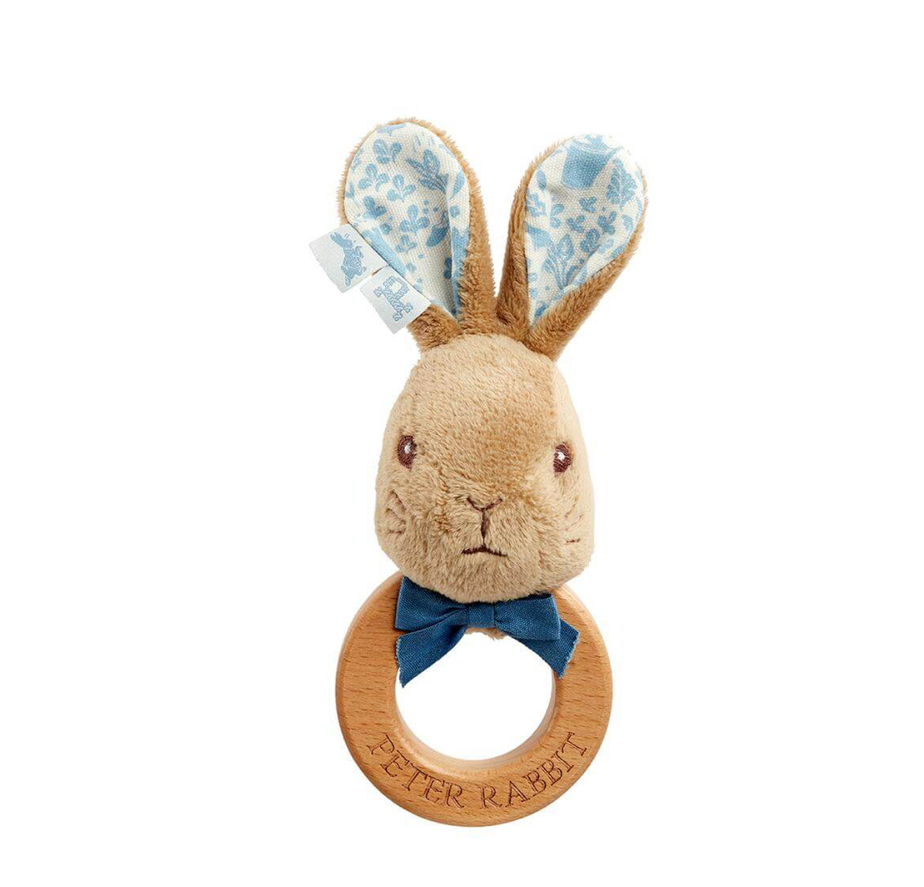 Peter Rabbit Deluxe Ring Rattle Toy Rainbow Toys Signature Collection