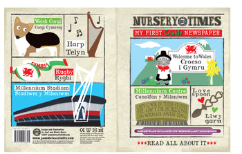 Nursery Times Crinkly Newspaper - Welcome To Wales
