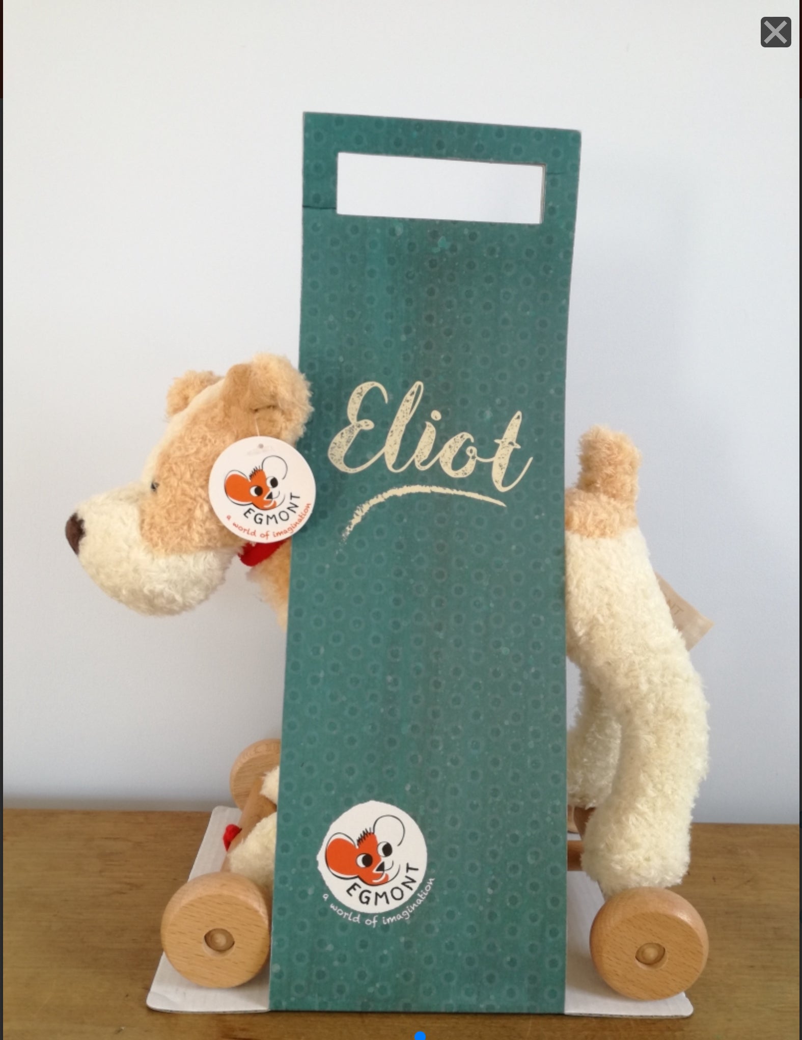 Eliot Pull Along Dog from Egmont Toys