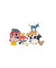 Tenderleaf Toys Stacking Farmyard Wooden Stacking Toy