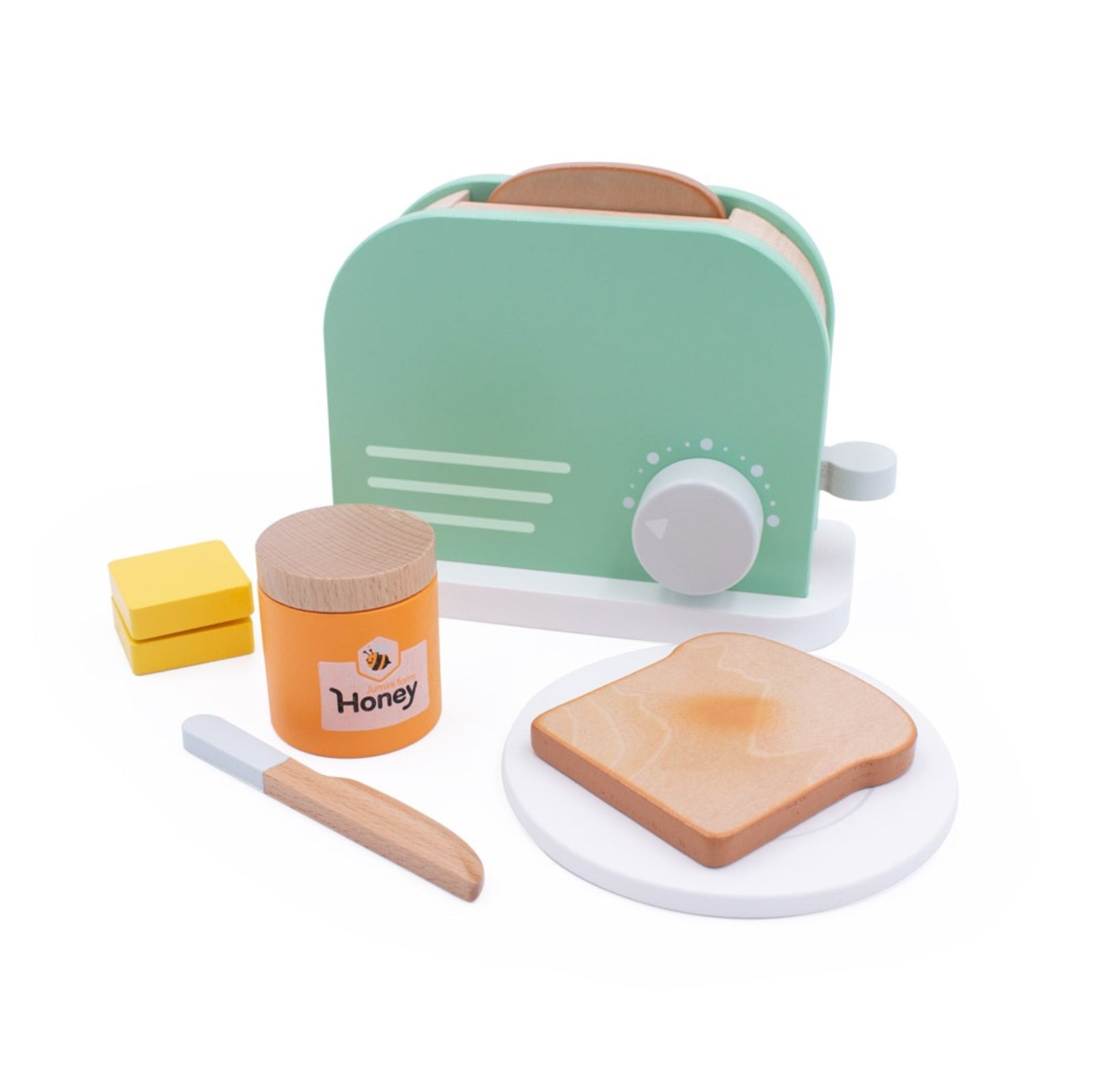 Jumini Wooden Play Toaster Set