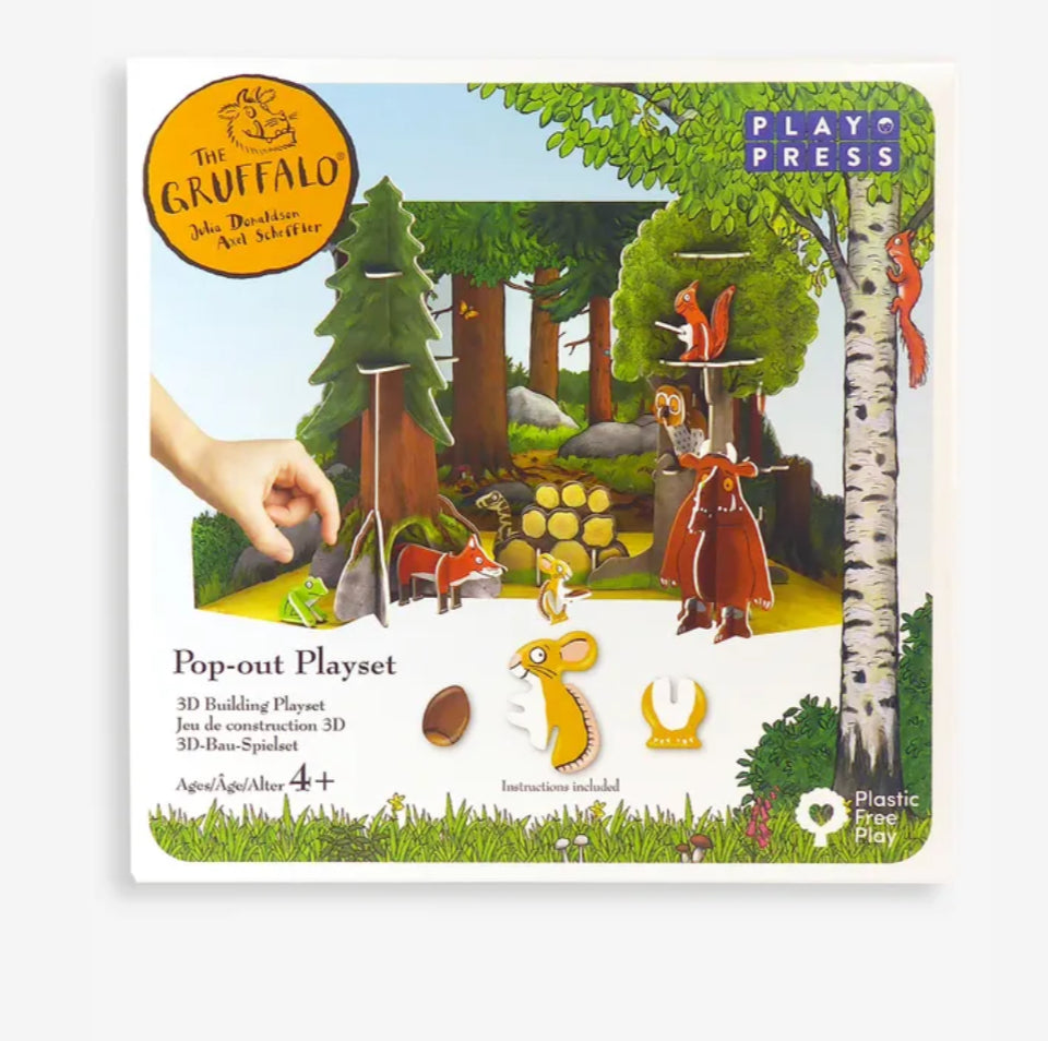 The Gruffalo Pop-out Playset from Play Press