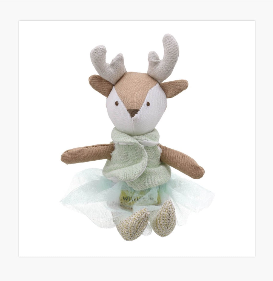 Wilberry Toys Collectables Little Deer Girl Dressed Toy