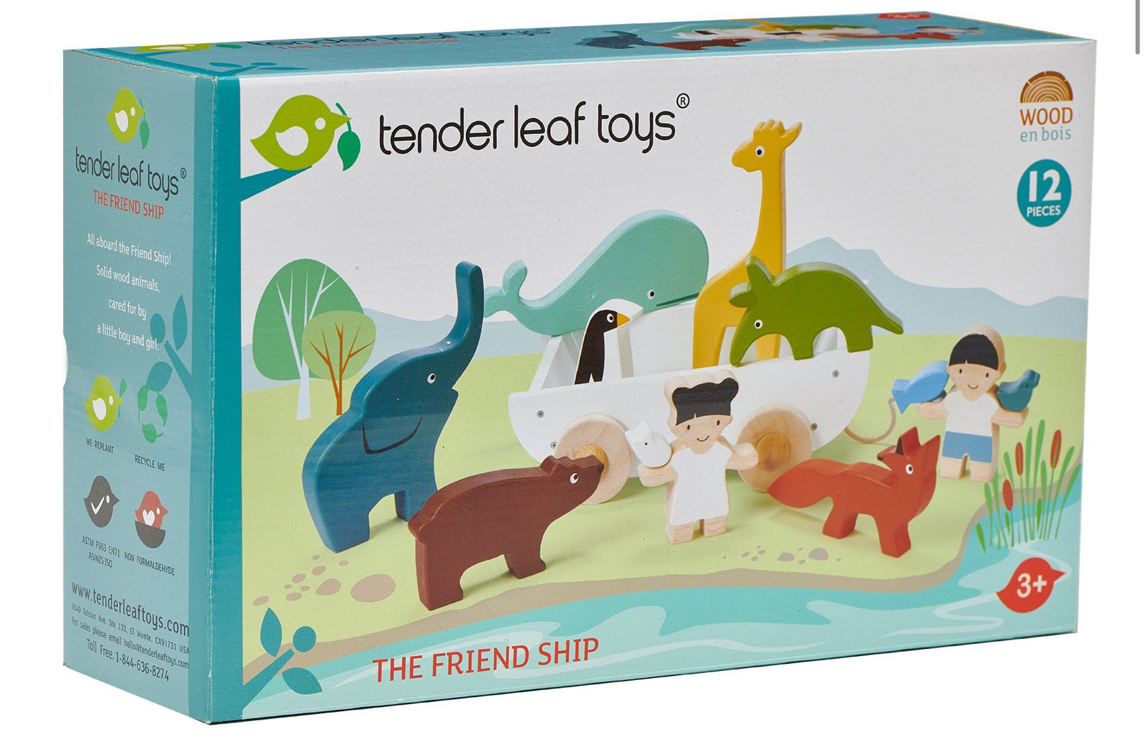 Tenderleaf Toys  Wooden The Friend Ship