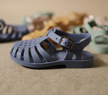 La Romi Toddler Jelly Sandal Deep Ocean