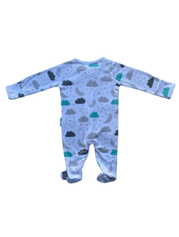 BabyMac Organic Cotton Sleepsuit Cloud Design